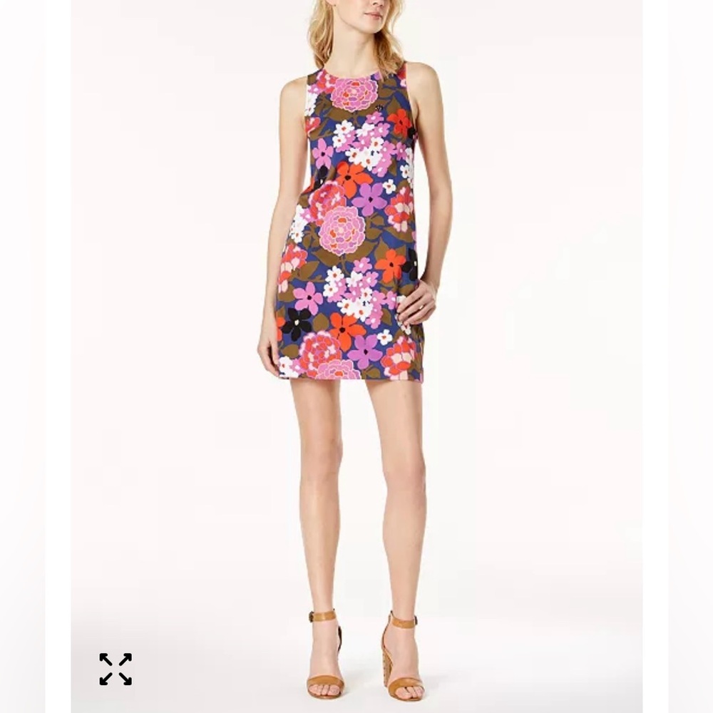 Trina Turk Cosme Floral-Print Shift Dress